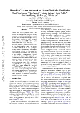 Mimic-IV-ICD: A new benchmark for eXtreme MultiLabel Classification