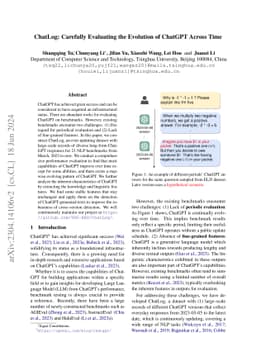 ChatLog: Carefully Evaluating the Evolution of ChatGPT Across Time