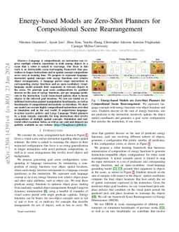 Energy-based Models are Zero-Shot Planners for Compositional Scene
  Rearrangement
