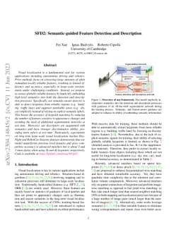 SFD2: Semantic-guided Feature Detection and Description