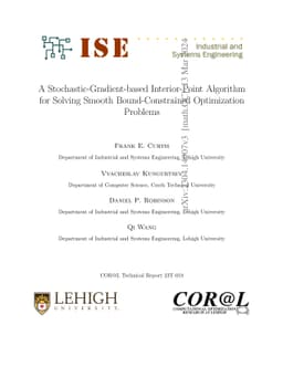 A Stochastic-Gradient-based Interior-Point Algorithm for Solving Smooth
  Bound-Constrained Optimization Problems