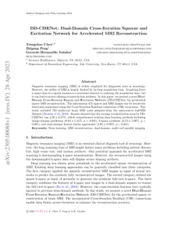 DD-CISENet: Dual-Domain Cross-Iteration Squeeze and Excitation Network
  for Accelerated MRI Reconstruction