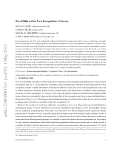 Racial Bias within Face Recognition: A Survey