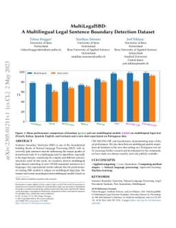 MultiLegalSBD: A Multilingual Legal Sentence Boundary Detection Dataset