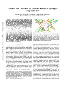 FlowMap: Path Generation for Automated Vehicles in Open Space Using
  Traffic Flow