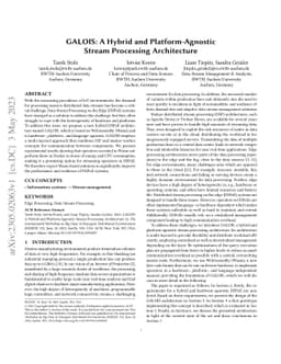 GALOIS: A Hybrid and Platform-Agnostic Stream Processing Architecture