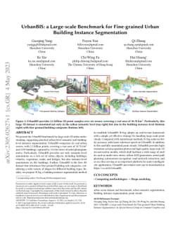 UrbanBIS: a Large-scale Benchmark for Fine-grained Urban Building
  Instance Segmentation