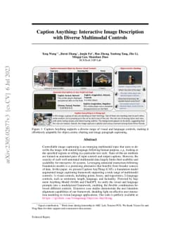 Caption Anything: Interactive Image Description with Diverse Multimodal
  Controls