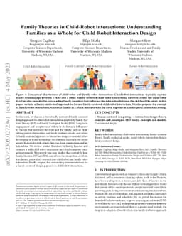 Family Theories in Child-Robot Interactions: Understanding Families as a
  Whole for Child-Robot Interaction Design