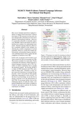 NLI4CT: Multi-Evidence Natural Language Inference for Clinical Trial
  Reports