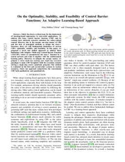 On the Optimality, Stability, and Feasibility of Control Barrier
  Functions: An Adaptive Learning-Based Approach