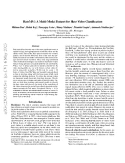 HateMM: A Multi-Modal Dataset for Hate Video Classification