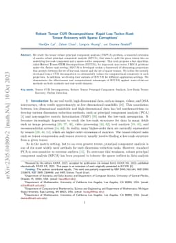 Robust Tensor CUR Decompositions: Rapid Low-Tucker-Rank Tensor Recovery
  with Sparse Corruption