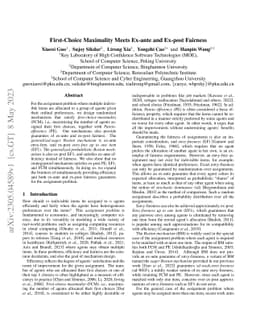First-Choice Maximality Meets Ex-ante and Ex-post Fairness