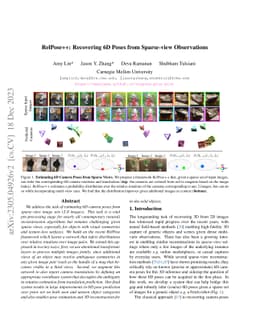 RelPose++: Recovering 6D Poses from Sparse-view Observations