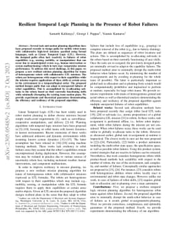 Resilient Temporal Logic Planning in the Presence of Robot Failures