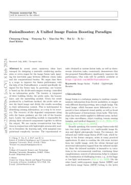 FusionBooster: A Unified Image Fusion Boosting Paradigm