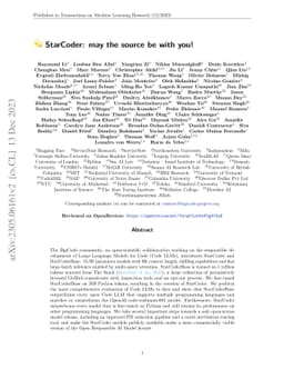 StarCoder: may the source be with you!