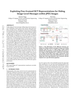 Exploiting Fine-Grained DCT Representations for Hiding Image-Level
  Messages within JPEG Images