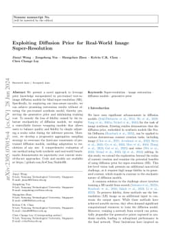 Exploiting Diffusion Prior for Real-World Image Super-Resolution