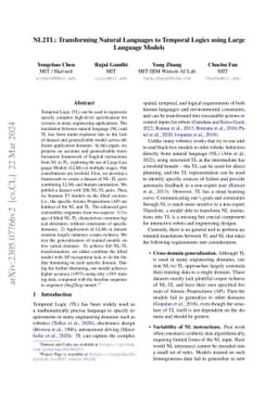 NL2TL: Transforming Natural Languages to Temporal Logics using Large
  Language Models