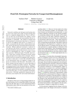 ProtoVAE: Prototypical Networks for Unsupervised Disentanglement