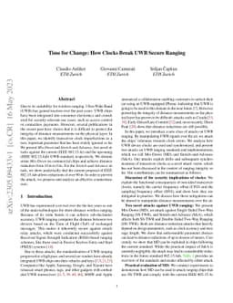 Time for Change: How Clocks Break UWB Secure Ranging