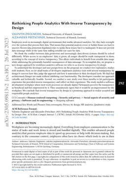 Rethinking People Analytics With Inverse Transparency by Design