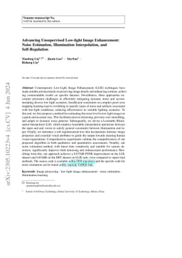 Advancing Unsupervised Low-light Image Enhancement: Noise Estimation,
  Illumination Interpolation, and Self-Regulation
