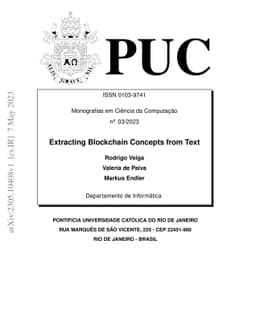 Extracting Blockchain Concepts from Text