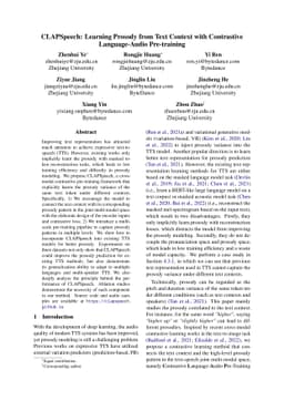 CLAPSpeech: Learning Prosody from Text Context with Contrastive
  Language-Audio Pre-training