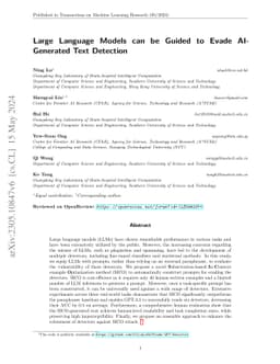 Large Language Models can be Guided to Evade AI-Generated Text Detection