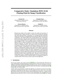 Standalone 16-bit Neural Network Training: Missing Study for Hardware-Limited Deep Learning Practitioners