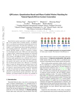 QPGesture: Quantization-Based and Phase-Guided Motion Matching for
  Natural Speech-Driven Gesture Generation