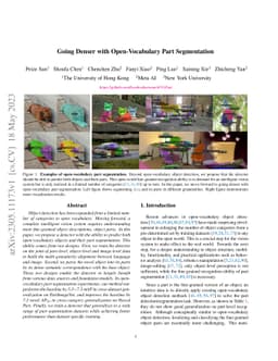 Going Denser with Open-Vocabulary Part Segmentation