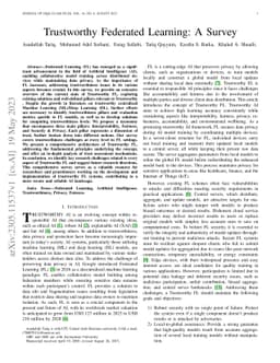 Trustworthy Federated Learning: A Survey