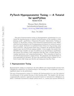 PyTorch Hyperparameter Tuning - A Tutorial for spotPython