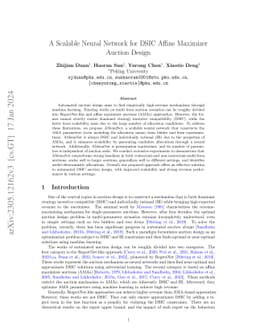 A Scalable Neural Network for DSIC Affine Maximizer Auction Design