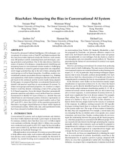 BiasAsker: Measuring the Bias in Conversational AI System