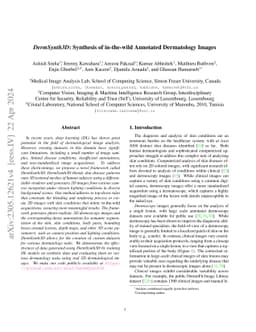 DermSynth3D: Synthesis of in-the-wild Annotated Dermatology Images
