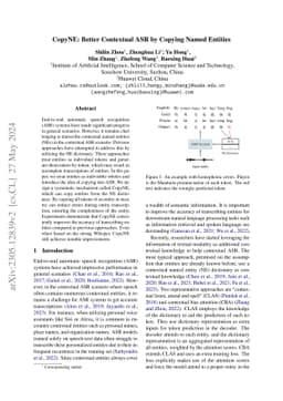 CopyNE: Better Contextual ASR by Copying Named Entities