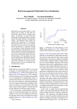 Retrieval-augmented Multi-label Text Classification