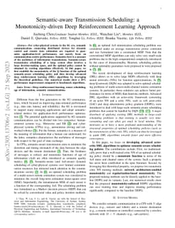 Semantic-aware Transmission Scheduling: a Monotonicity-driven Deep
  Reinforcement Learning Approach