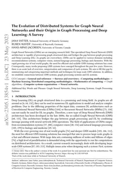 The Evolution of Distributed Systems for Graph Neural Networks and their
  Origin in Graph Processing and Deep Learning: A Survey