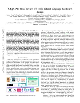 ChipGPT: How far are we from natural language hardware design