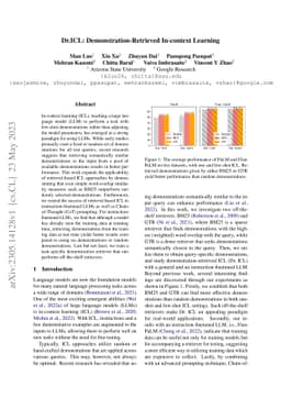 Dr.ICL: Demonstration-Retrieved In-context Learning
