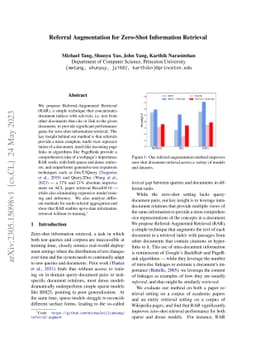 Referral Augmentation for Zero-Shot Information Retrieval