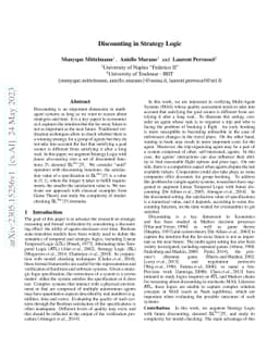 Discounting in Strategy Logic