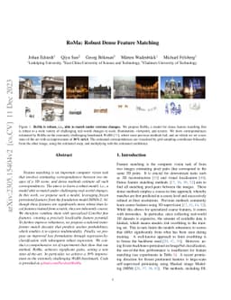 RoMa: Robust Dense Feature Matching