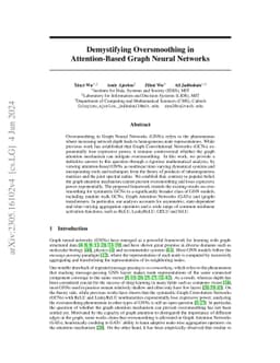 Demystifying Oversmoothing in Attention-Based Graph Neural Networks